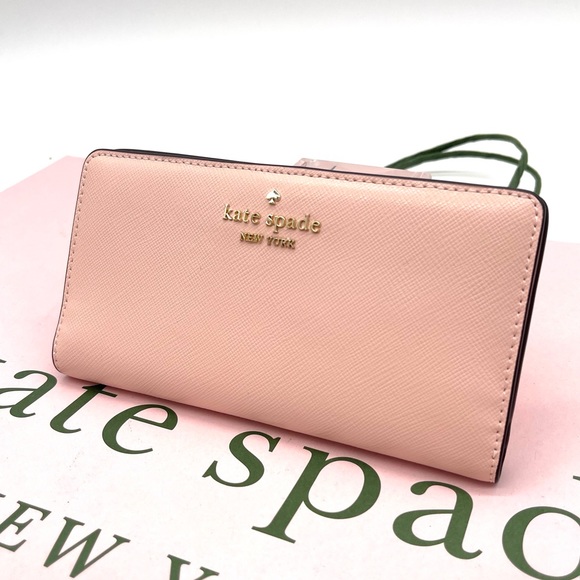 kate spade Bags Kate Spade Madison Large Slim Bifold Wallet Poshmark